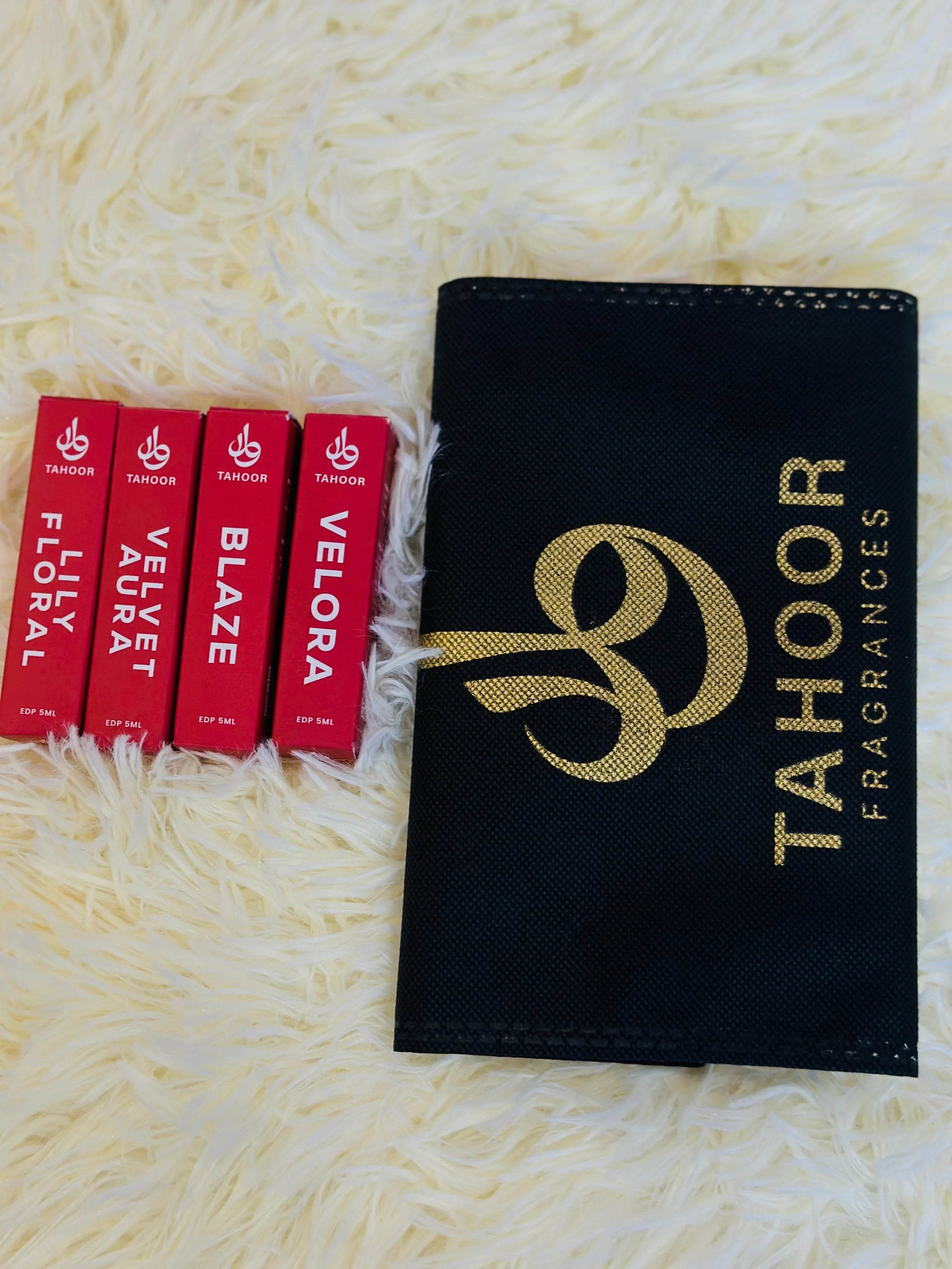 4 (5ML) Pocket Size Perfumes - Tahoor Fragrance