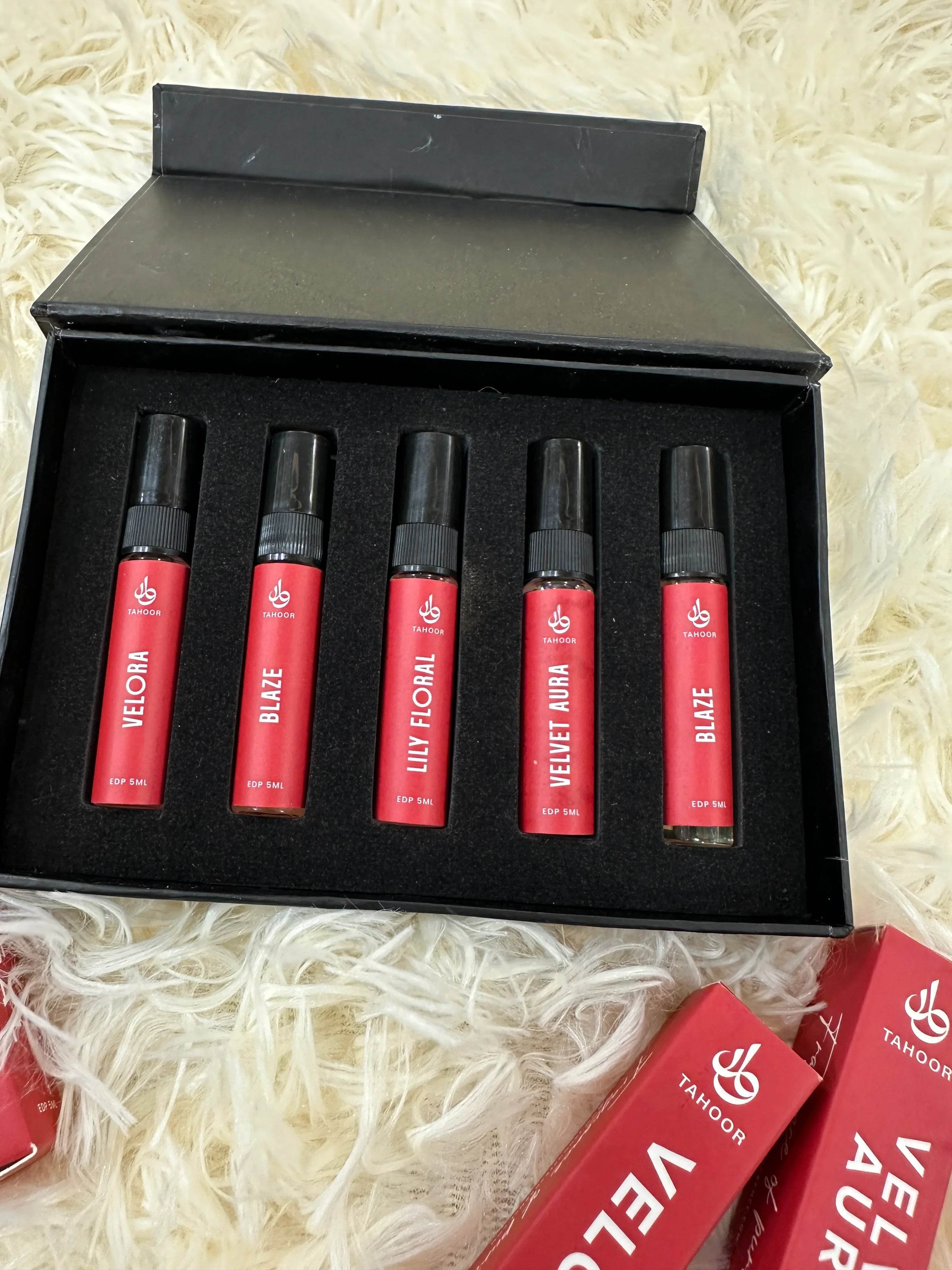 5 Perfume box ( 5 ML each ) - Tahoor Fragrance