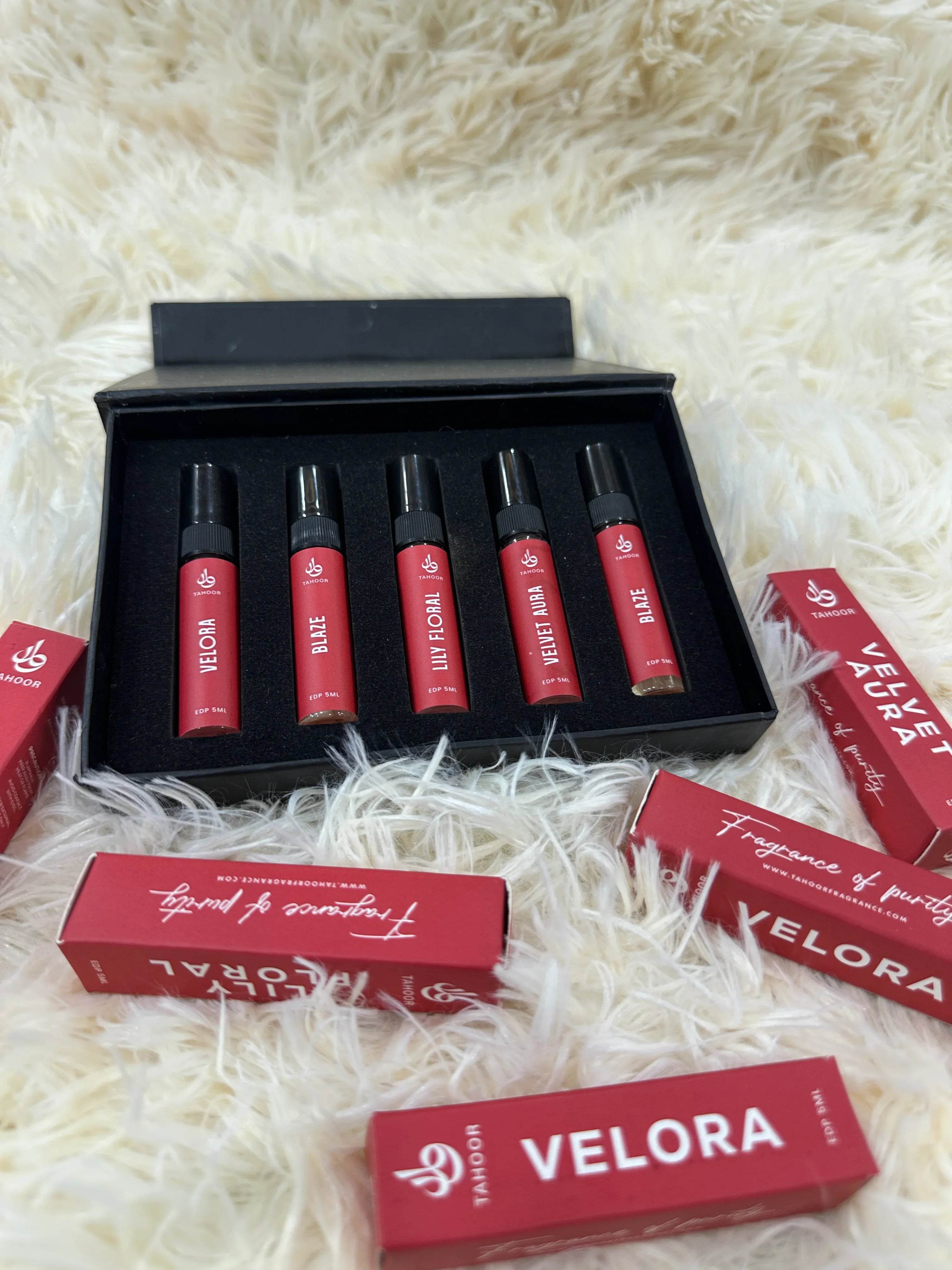 5 Perfume box ( 5 ML each ) - Tahoor Fragrance