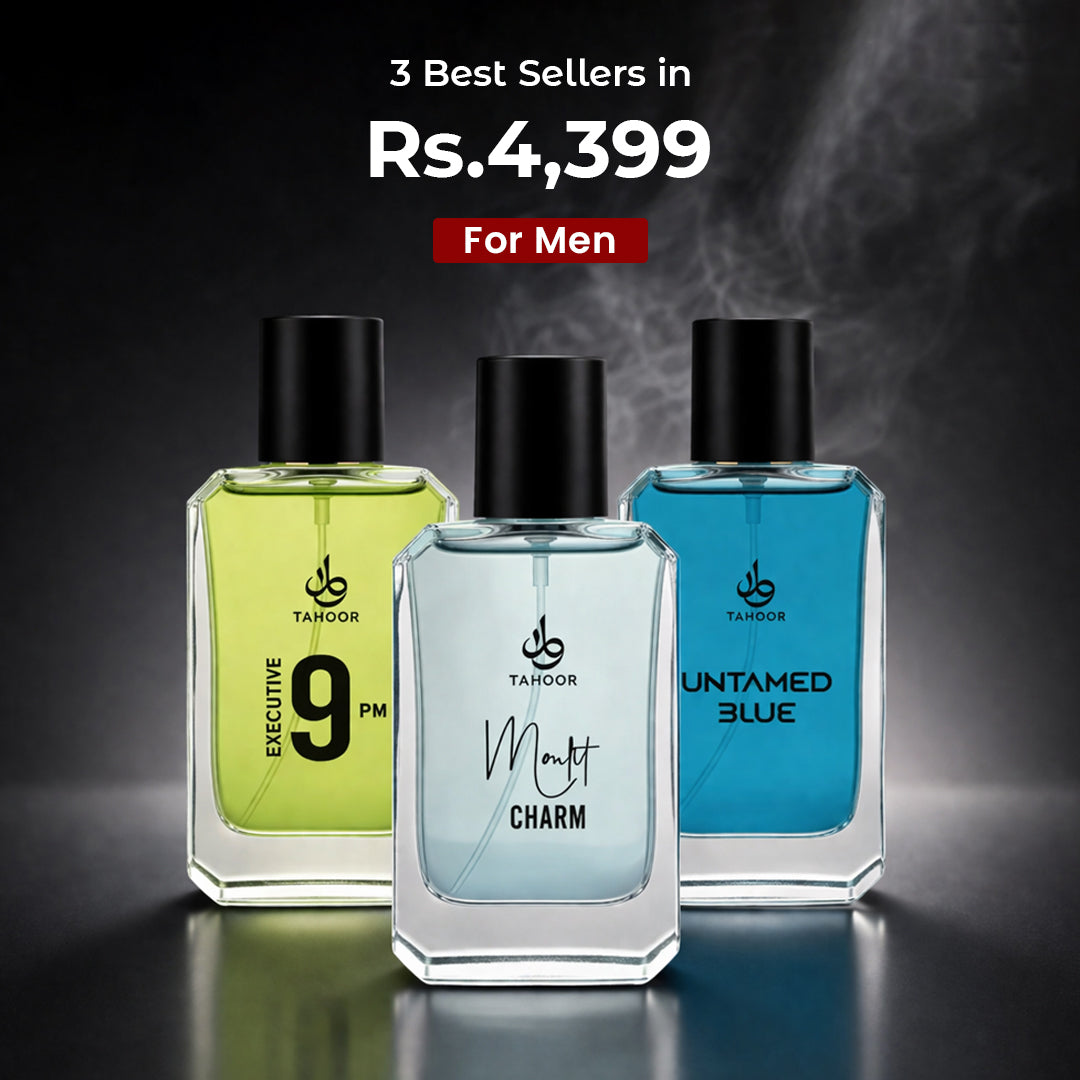 3 BEST SELLERS FOR MEN