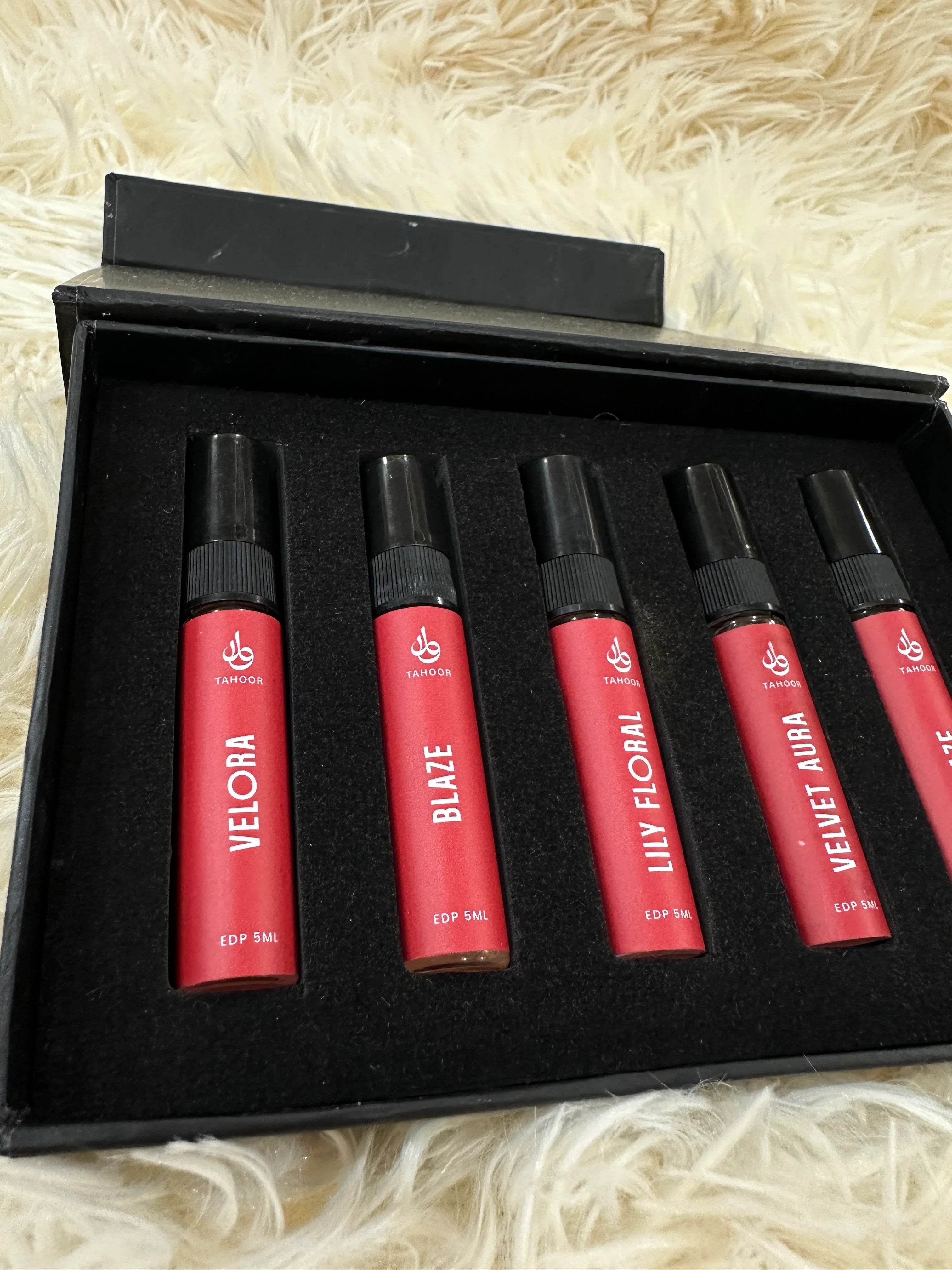 5 Perfume box ( 5 ML each ) - Tahoor Fragrance