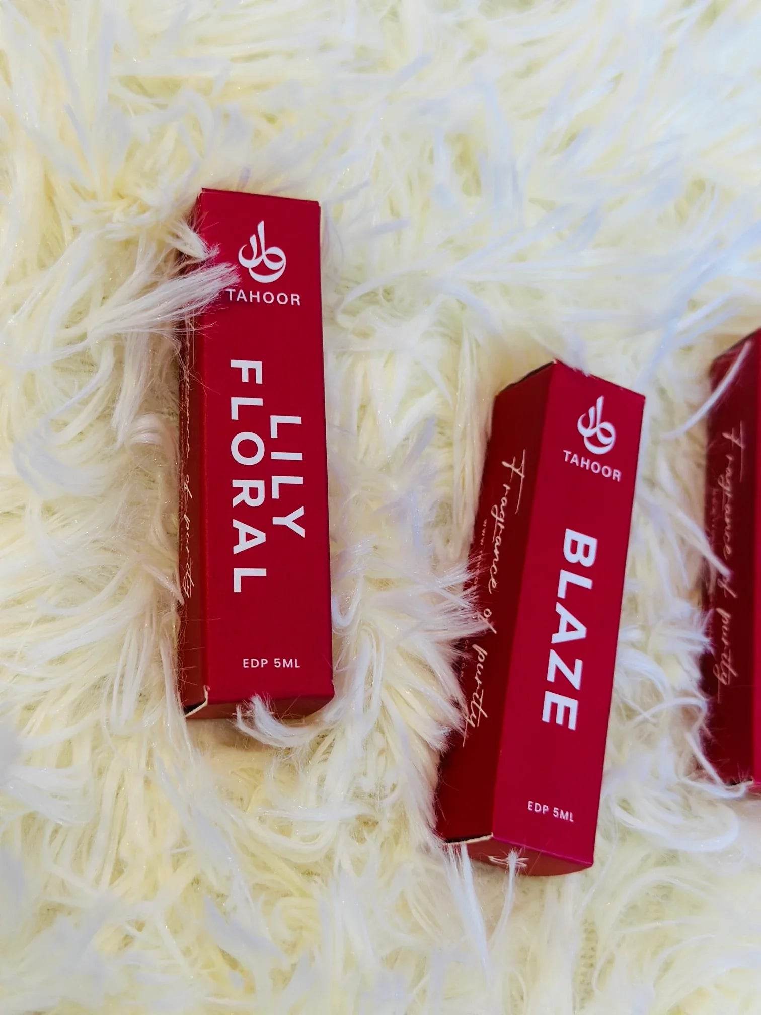 4 (5ML) Pocket Size Perfumes - Tahoor Fragrance