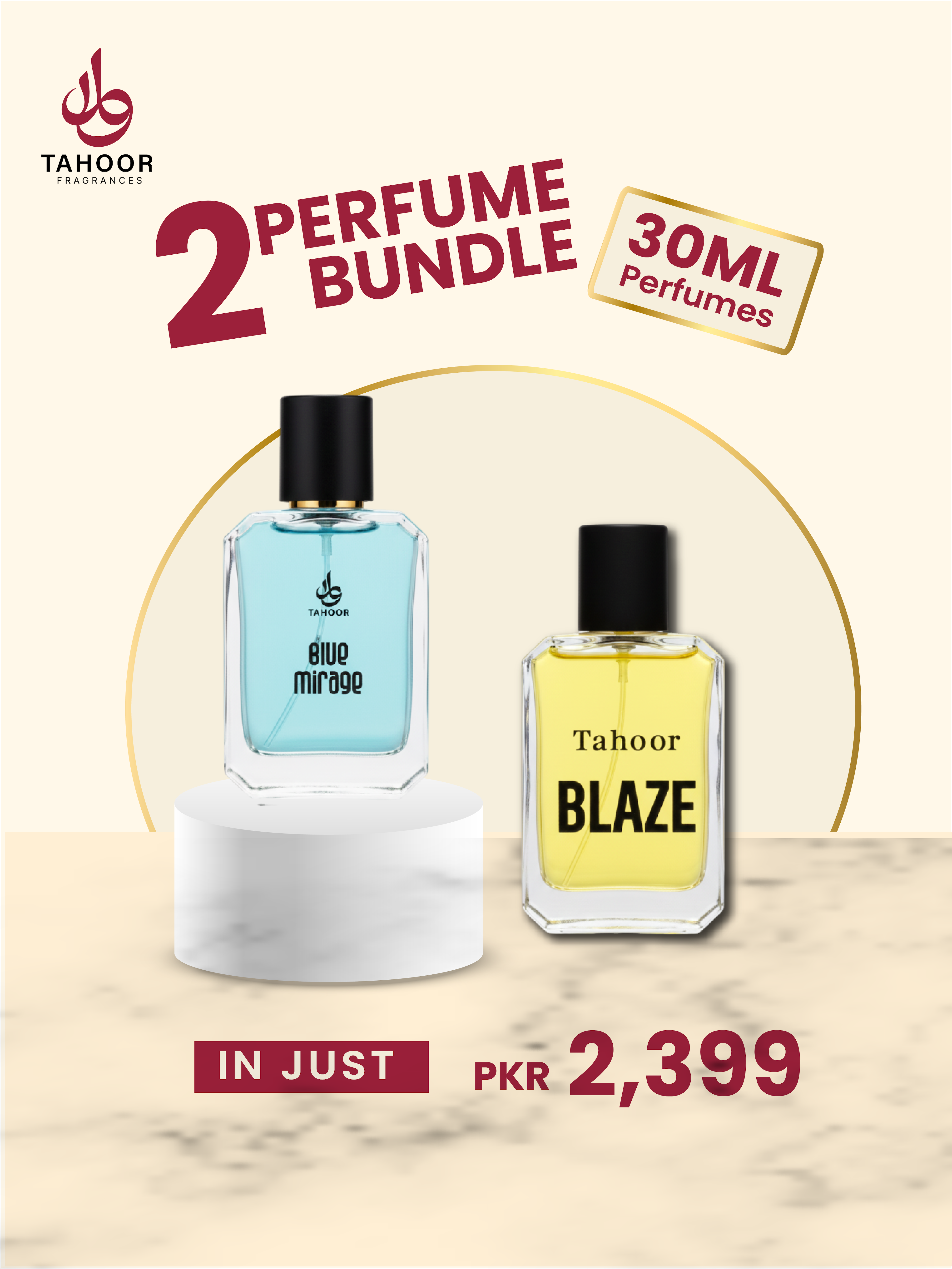2 PERFUME BUNDLE x 30ML