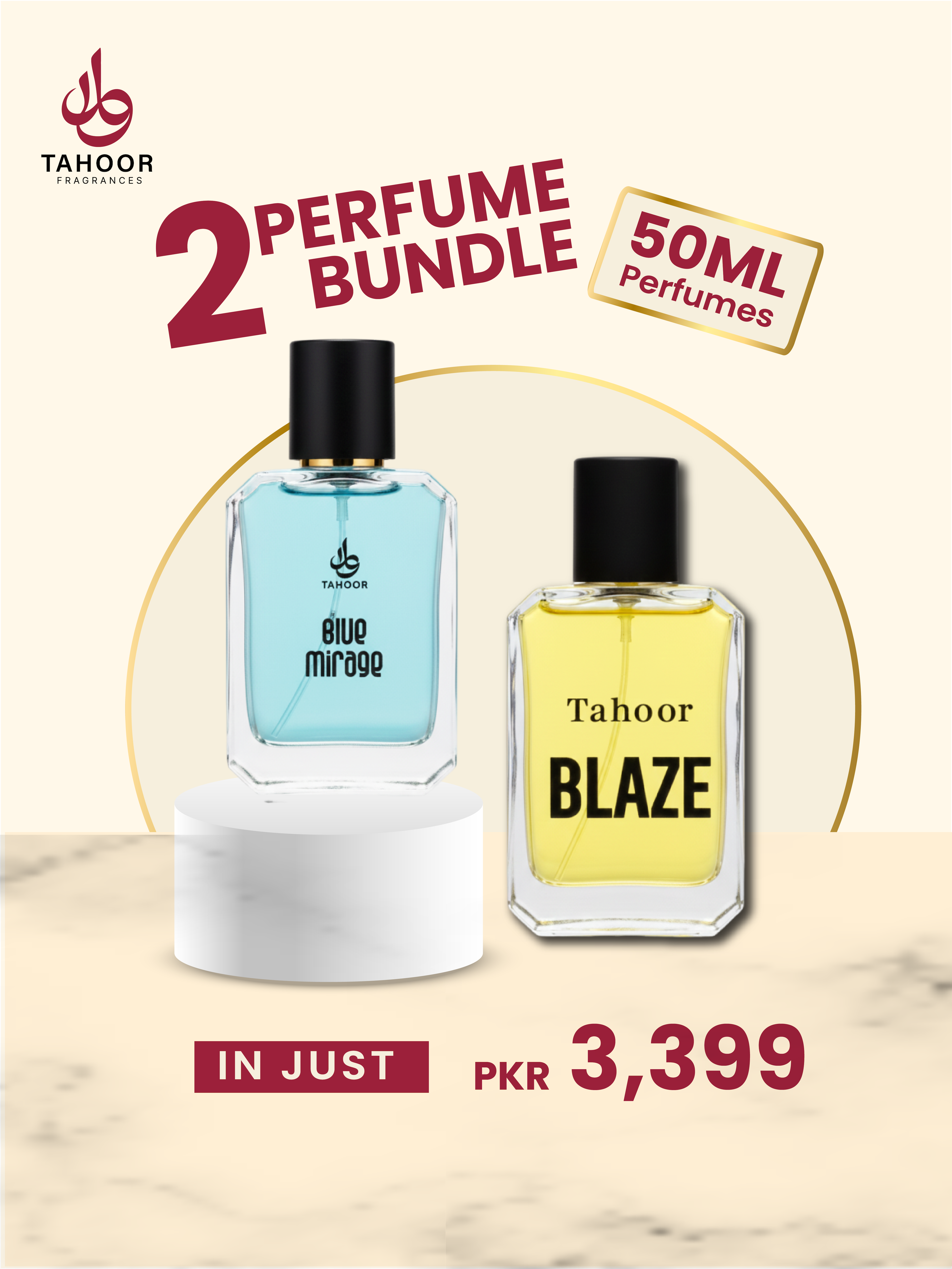 2 PERFUME BUNDLE x 50ML